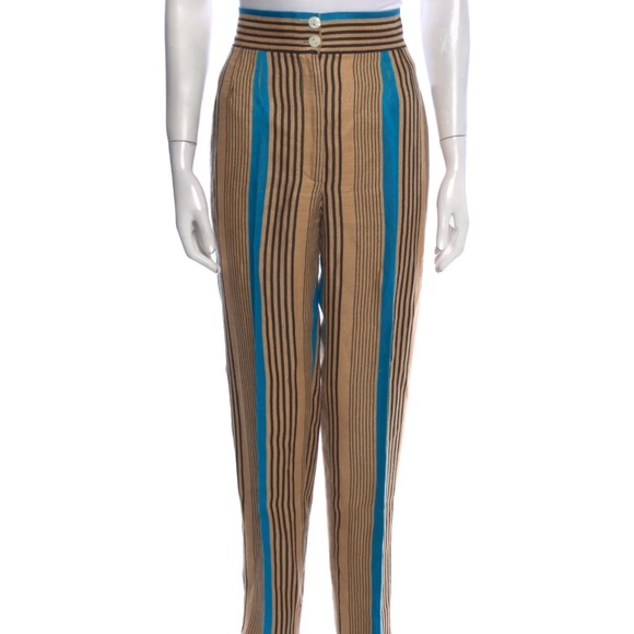 Dolce & Gabbana Striped Pants - Picture 1 of 3